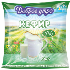 Кефир 1% 500г