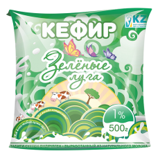 Кефир 500г 1%